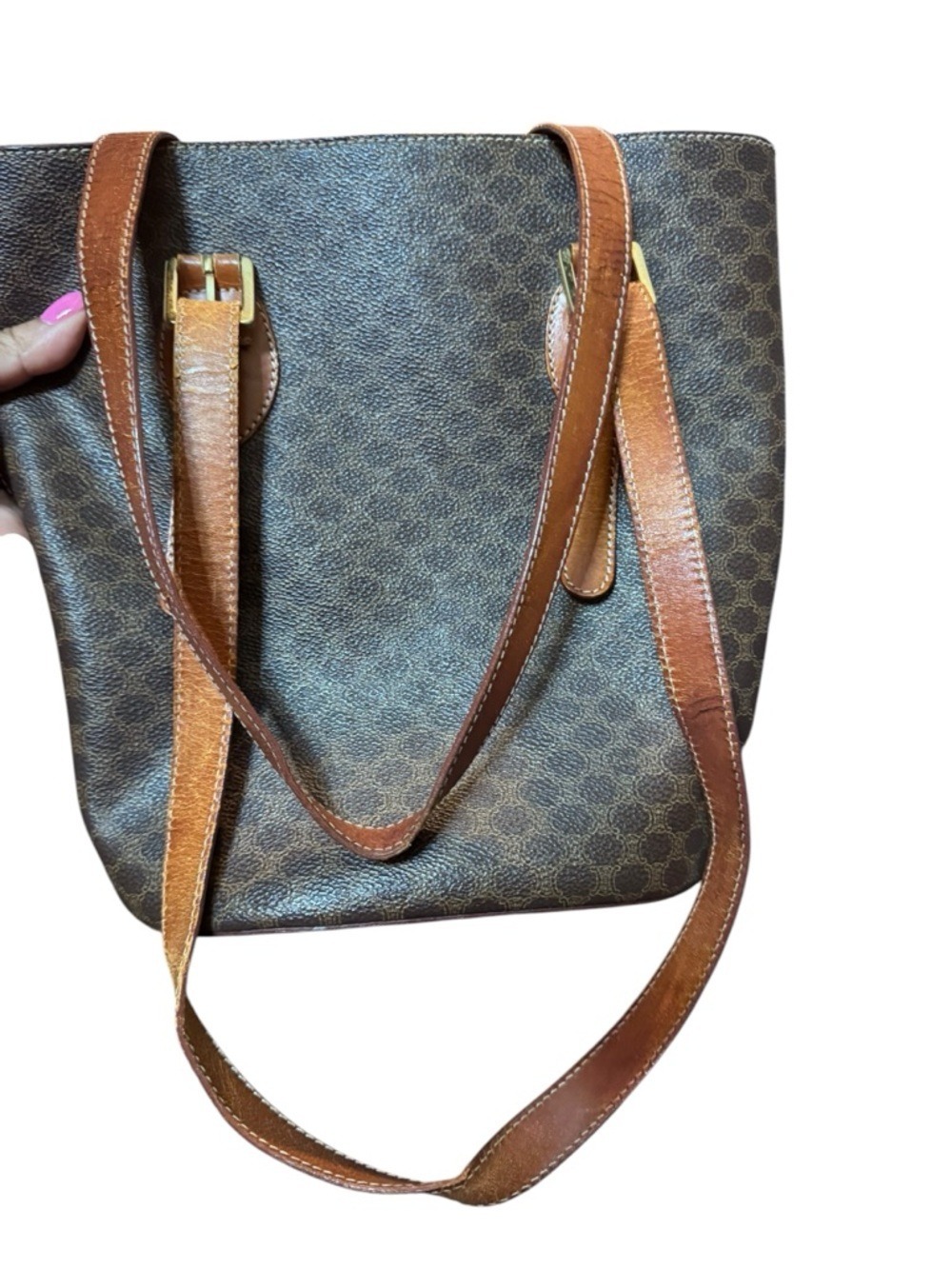 Celine Macadam Bucket Tote - Picture 5 of 14